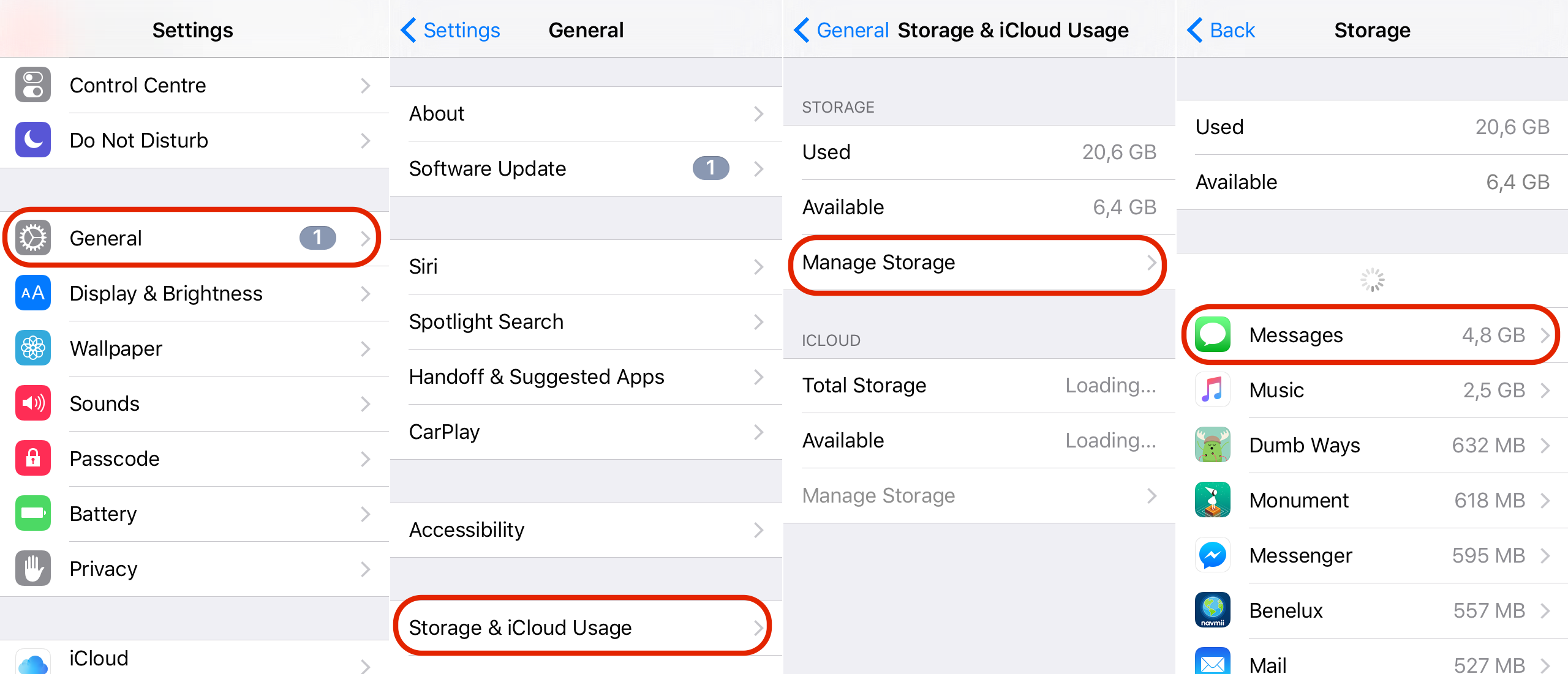 iphone enregistrer message